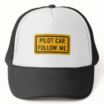Pilot Car Follow Me hats by TerryBain Pilot Car Follow Me hats
