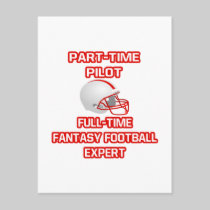 Pilot .. Fantasy Football Expert Postcards
