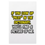 Pilot In Dictionary...My Picture Custom Stationery