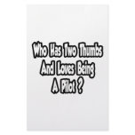 Pilot Joke...Two Thumbs Personalized Stationery
