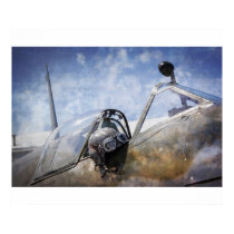 PILOT of SPITFIRE CAP and GOGGLES Posters