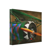 Pilot - Plane - German WW1 Fighter - Fokker D VIII Canvas Print
