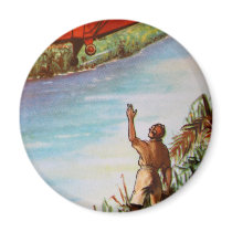 Pilot Waving Magnet
