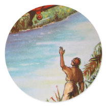 Pilot Waving Stickers
