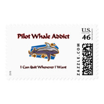 Pilot Whale Addict postage by AnimalShirts Pilot Whale Addict postage