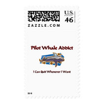 Pilot Whale Addict postage by AnimalShirts Pilot Whale Addict postage