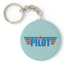 Pilot Wings Badge - Aviation Key Chain