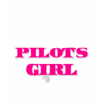 Pilots Girl Silhouette t-shirts