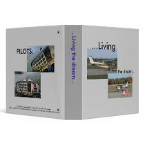 Pilots....Living The Dream binder by annroosenboom Pilots....Living The Dream binder