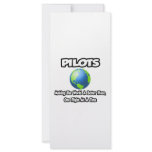 Pilots...Making the World a Better Place rack cards