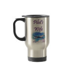 Pilot's Wife Travel Mug