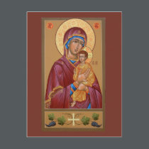 Pimen Mother of God Prayer Card postcards