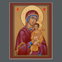 Pimen Mother of God Prayer Card postcards