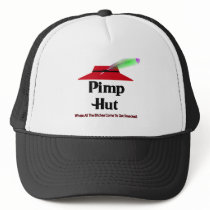 Pimp Hut Pizza Hut Spoof Bitches Get Smacked Hat
