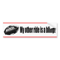 Pimp my Blimp Bumper Sticker bumper stickers by stevenemm Pimp my Blimp Bumper Sticker bumper stickers