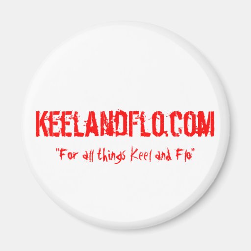 Pimp your fridge with Keel and Flo Refrigerator Magnet