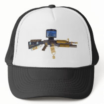 pimped out M-16 Trucker Hat