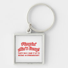 Pimpin' Ain't Easy .. Epidemiologist Key Chain