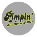 Pimpin' Sticker