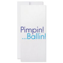 PimpinBallin rack cards