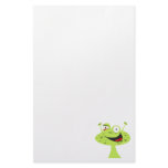 Pimple Face Alien Personalized Stationery