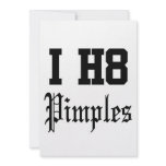 pimples invitations