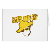 Pimps Dont Cry the other guys movie Greeting Card