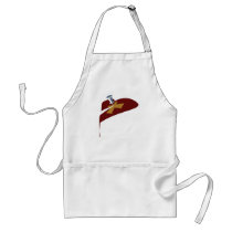 Pin Cross Heart Drip aprons