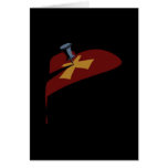 Pin Cross Heart Drip Cards