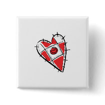pin cushion heart buttons by doonidesigns pin cushion heart buttons