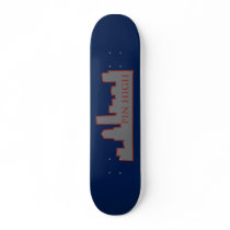 Pin High City Scape skateboard