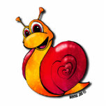 Pin - Sammy Snail Acrylic Cut Outs