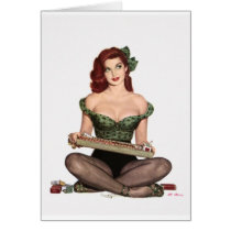 Pin up greeting cards