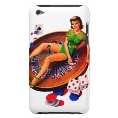 Pin Up Casino Girl Las Vegas iPod Touch Case-Mate Case