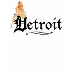 Pin Up Detroit style t-shirts