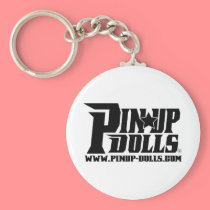 Pin Up Doll Keychain keychains