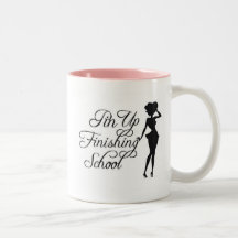 Pin Up Finishing School Coffe Mug