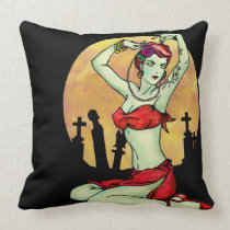 Pin Up ghoul pillow pillows