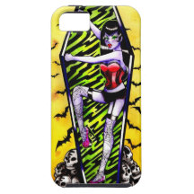 Pin Up Ghoul - Vampire iPhone 5 Case