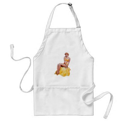 Pin Up Girl aprons