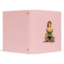 Pin Up Girl Vinyl Binders