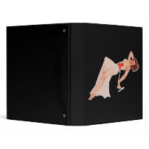 Pin Up Girl 3 Ring Binders