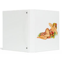 Pin Up Girl 3 Ring Binders