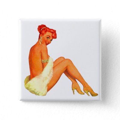 Pin Up Girl buttons