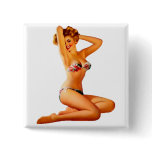 Pin Up Girl buttons