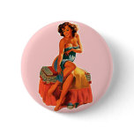 Pin Up Girl buttons