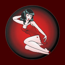 Pin Up Girl Fridge Magnet Sexy Retro Pin-up Gifts magnets