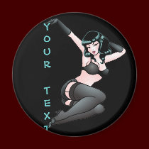 Pin Up Girl Fridge Magnet Sexy Retro Pin-up Gifts magnets