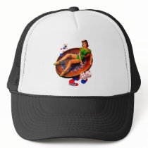 Pin Up Girl Trucker Hat