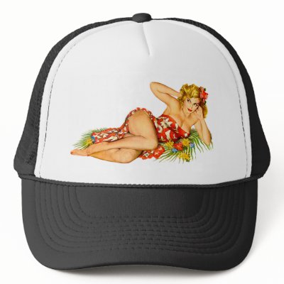 Pin Up Girl hats